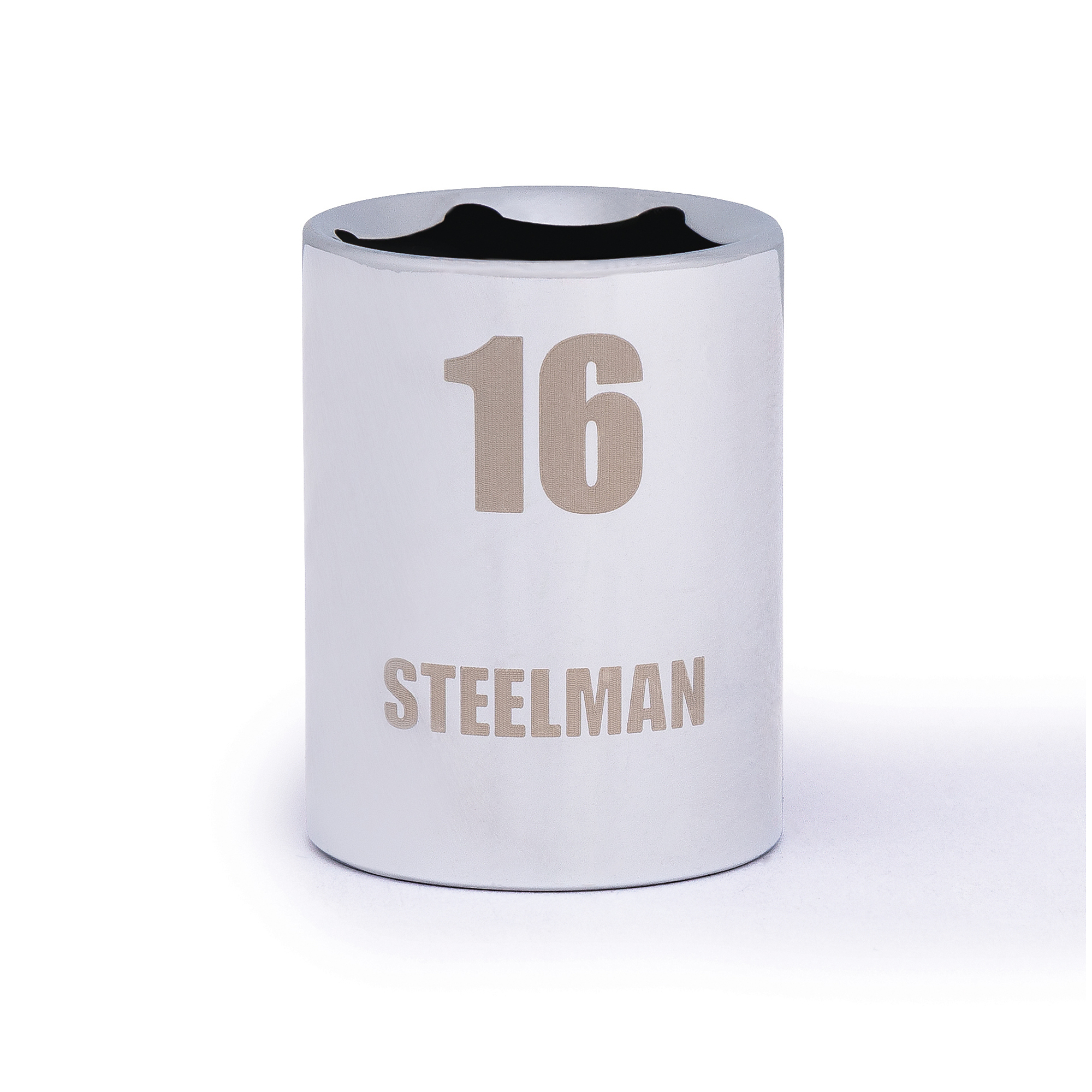 STEELMAN 3/8-Inch Drive x 16mm 6-Point Socket, Model# 78425